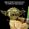 LEGO Star Wars: Attack of the Clones Yoda Bust with Lightsaber – Collectible Building Set for Adults, Ages 18+ – Star Wars Gift for Men & Women – Bedroom or Shelf Decor – 75438
