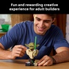 LEGO Star Wars: Attack of the Clones Yoda Bust with Lightsaber – Collectible Building Set for Adults, Ages 18+ – Star Wars Gift for Men & Women – Bedroom or Shelf Decor – 75438
