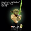 LEGO Star Wars: Attack of the Clones Yoda Bust with Lightsaber – Collectible Building Set for Adults, Ages 18+ – Star Wars Gift for Men & Women – Bedroom or Shelf Decor – 75438