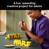 LEGO Star Wars Brick-Built Star Wars Logo – Building Set for Adults 18+ – Star Wars Gift Idea for Birthdays – Collectible DIY Model Kit – Home Decor Idea for Fans of The Movie Series – 75407