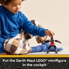 LEGO Star Wars Darth Maul Mech Kids Toy – Building Toy with Pretend Play Lightsaber – Birthday Gift Idea for Boys and Girls, Ages 6+ – Collectible Decor for Fans of The Clone Wars – 75411