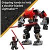 LEGO Star Wars Darth Maul Mech Kids Toy – Building Toy with Pretend Play Lightsaber – Birthday Gift Idea for Boys and Girls, Ages 6+ – Collectible Decor for Fans of The Clone Wars – 75411