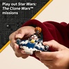 LEGO Star Wars Plo Koon’s Jedi Starfighter Microfighter Kids Toy – Building Toy for Pretend Play – Clone Wars Playset and Room Decor for Boys and Girls, Ages 6+ – Birthday Gift Idea – 75400