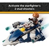 LEGO Star Wars Plo Koon’s Jedi Starfighter Microfighter Kids Toy – Building Toy for Pretend Play – Clone Wars Playset and Room Decor for Boys and Girls, Ages 6+ – Birthday Gift Idea – 75400