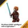 LEGO Star Wars Plo Koon’s Jedi Starfighter Microfighter Kids Toy – Building Toy for Pretend Play – Clone Wars Playset and Room Decor for Boys and Girls, Ages 6+ – Birthday Gift Idea – 75400