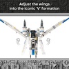 LEGO Star Wars Rebel U-Wing Starfighter Building Set – Includes Cassian Andor, Dedra Meero and K-2SO – Model Action Toy – Birthday Gift Idea for Boys, Girls, Kids, Ages 8+ – 75399