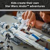 LEGO Star Wars Rebel U-Wing Starfighter Building Set – Includes Cassian Andor, Dedra Meero and K-2SO – Model Action Toy – Birthday Gift Idea for Boys, Girls, Kids, Ages 8+ – 75399