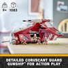 LEGO Star Wars: The Clone Wars Coruscant Guard Gunship – Buildable Star Wars Toy for 9 Year Olds – Gift Idea for Fans – Includes 3 Clone Trooper Minifigures – 75354
