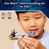 LEGO Star Wars The Mandalorian & Grogu’s Speeder Bike Building Toy for Boys & Girls – Pretend Play Space Vehicle W/2 Star Wars Character Figures for Kids, Ages 6+ – Gift Idea for Birthdays – 75436