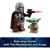 LEGO Star Wars The Mandalorian & Grogu’s Speeder Bike Building Toy for Boys & Girls – Pretend Play Space Vehicle W/2 Star Wars Character Figures for Kids, Ages 6+ – Gift Idea for Birthdays – 75436