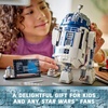 Star Wars R2-D2 Building Toy Set -Display Star Wars Toy, Ages 10+ – Includes 25th Anniversary Darth Malak Minifigure – 75379