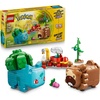 LEGO Pokémon SMART Play: Berry Bash with Bulbasaur and Bidoof 72155 | Compatible Set, Building Toys, Boys & Girls, Ages 7+, Interactive Pokémon Toys, 2 SMART Tags, 240 pieces, Gift Idea
