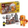 LEGO Pokémon SMART Play: Charmander and Geodude’s Cavern Clash 72157 | Compatible Set, Building Toys, Boys & Girls, Ages 6+, Interactive Pokémon Toys, 2 SMART Tags, 198 pieces, Gift Idea