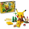 LEGO Pokémon SMART Play: Training House with Pikachu 72164 | All-in-One Building Set, Boys & Girls, Ages 6+, Interactive Pokémon Toys W/ Sounds, SMART Brick, 4 Tags & Charger, 400 pieces
