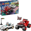 LEGO Sonic the Hedgehog Silver’s Car vs. Knuckles’ Monster Truck Building Toy for Boys & Girls – Racing Playset W/Silver & Knuckles Minifigures for Kids, Ages 8+ – Gift Idea for Birthdays – 77118