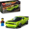 LEGO Speed Champions Dodge Challenger SRT Hellcat Sports Car Toy – Building Set for Learning, Play and Display – Kids Toy for Boys and Girls, Ages 9+ – Birthday Gift Idea for Race Car Fans – 77237