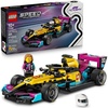 LEGO Speed Champions F1 ACADEMY Race Car Building Toy – Pretend Play Racing Vehicle W/ F1 ACADEMY Minifigure – Play & Display Toy Car for Boys & Girls, Ages 10+ – Gift Idea for Birthdays – 77258