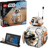 LEGO Star Wars BB-8 Astromech Droid Building Toy for Boys & Girls – Play & Display Building Kit W/Spinning Head Action & Burner Arm for Kids & Fans, Ages 10+ – Gift Idea for Birthdays – 75452