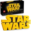 LEGO Star Wars Brick-Built Star Wars Logo – Building Set for Adults 18+ – Star Wars Gift Idea for Birthdays – Collectible DIY Model Kit – Home Decor Idea for Fans of The Movie Series – 75407