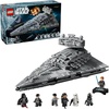 LEGO Star Wars Imperial Star Destroyer Building Toy – Build & Display Set for Boys & Girls, Ages 10+ – Gift for Birthdays – Star Wars Darth Vader & 6 Minifigure Toys – 75394