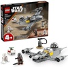 LEGO Star Wars: The Mandalorian Mando and Grogu’s N-1 Starfighter Toddler Building Set – Star Wars Baby Yoda Toy for Kids, Boys & Girls, Ages 4+ – Educational Preschool Toy Gift for Birthdays – 75410