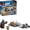 LEGO Star Wars The Mandalorian & Grogu’s Speeder Bike Building Toy for Boys & Girls – Pretend Play Space Vehicle W/2 Star Wars Character Figures for Kids, Ages 6+ – Gift Idea for Birthdays – 75436