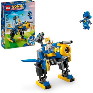 LEGO Sonic the Hedgehog Cyclone vs. Metal Sonic – Building Toy for Kids, Boys and Girls, Ages 8+ – Mech Suit with Minifigures for Pretend Play – Gift Idea for Birthdays – 77002