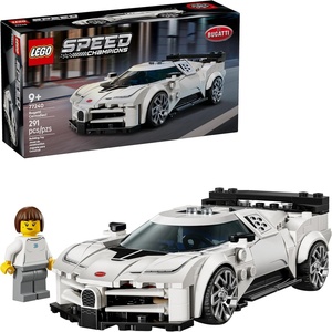LEGO Speed Champions Bugatti Centodieci Hyper Sports Car Toy – Model Kit & Pretend Play Toy for Boys & Girls, Ages 9+ – Italian Model Car Kit for Racing Fans – Gift Idea for Birthdays – 77240