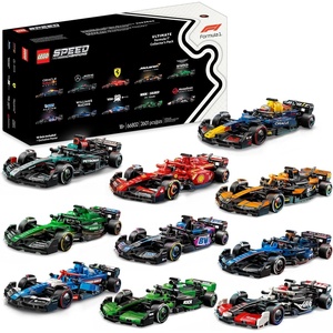 LEGO Speed Champions Ultimate Formula 1 Collector’s Pack – Contains 10 Sets in 1 – Includes Exclusive Poster – Collectible F1 Model Car Kit – Gift for Race Car Fans – 66802