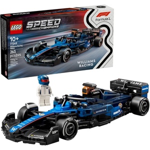 LEGO Speed Champions Williams Racing FW46 F1 Race Car Toy – Building Set for Kids, Boys & Girls, Ages 10+ – Toy Car for F1 Fans – Gift Idea for Birthday – 77249