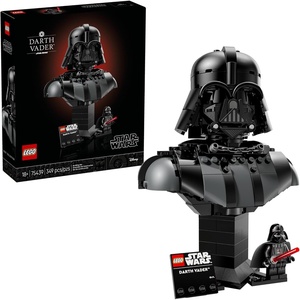 LEGO Star Wars Darth Vader Bust – Collectible Building Set for Adults, Ages 18+ – Star Wars Gift for Men & Women – with Darth Vader Minifigure – Bedroom or Shelf Decor – 75439