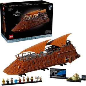 LEGO Star Wars Jabba’s Sail Barge Building Sets for Adults – Star Wars Ship Collectibles Set for Fans – Building Kit with 450 Pieces, 11 Minifigures – Gifts for Men & Women – 75397