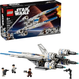 LEGO Star Wars Rebel U-Wing Starfighter Building Set – Includes Cassian Andor, Dedra Meero and K-2SO – Model Action Toy – Birthday Gift Idea for Boys, Girls, Kids, Ages 8+ – 75399