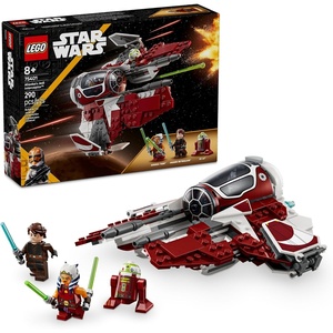 LEGO Star Wars: The Clone Wars Ahsoka’s Jedi Interceptor Spaceship Building Toy – Kids Star Wars Toy for Boys and Girls, Ages 8+ – Gift Idea for Birthdays – 75401 | Lego Star Wars Lego 290 Pieces – Ahsoka’s Jedi Interceptor #75401