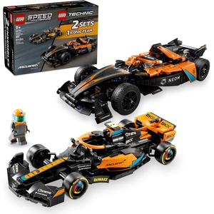 LEGO Technic & Speed Champions McLaren Racing Pack Building Toys Set – Race Cars Toys for Kids, Boys & Girls, Ages 9+ – Gift for Birthdays – 66792