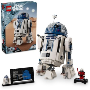 Star Wars R2-D2 Building Toy Set -Display Star Wars Toy, Ages 10+ – Includes 25th Anniversary Darth Malak Minifigure – 75379
