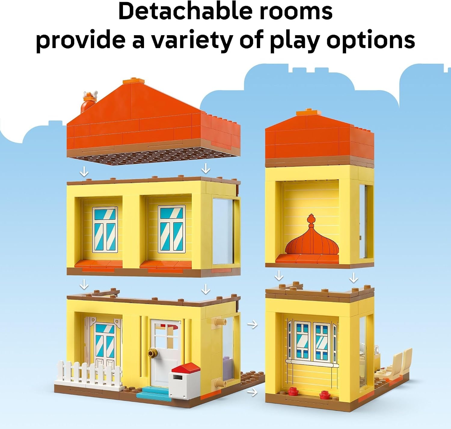 image:imageLEGO Bluey Blueys Family House Toddler Toy for 4 Year Old Boys and Girls House Playset Includes 6 Popular Characters Great Birthday Gift Idea for Preschoolers 11203