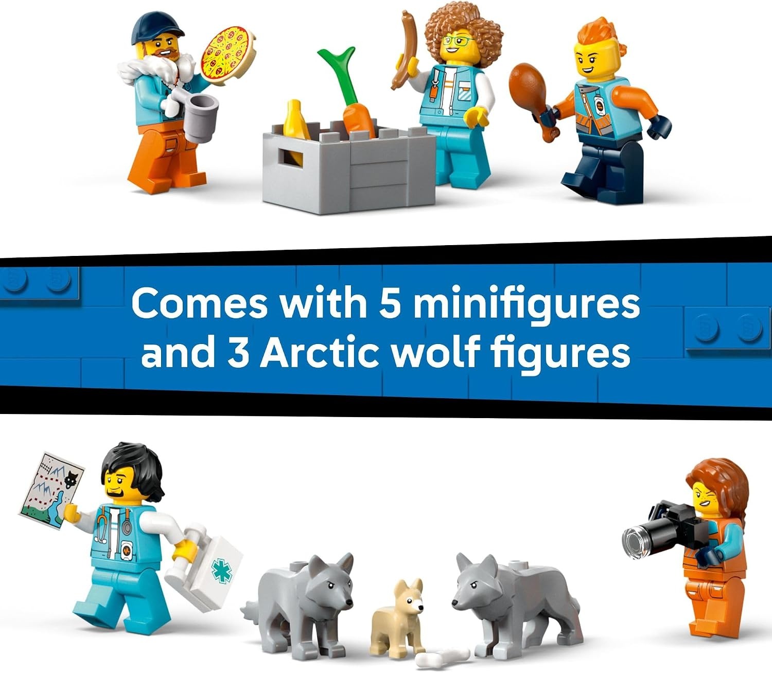 image:imageLEGO City Arctic Explorer Science Lab Truck Building Toy STEM Pretend Play Set for Boys amp Girls Ages 8 Buildable Toy Truck for Kids W5 Minifigures Gift Idea for Birthdays 60471