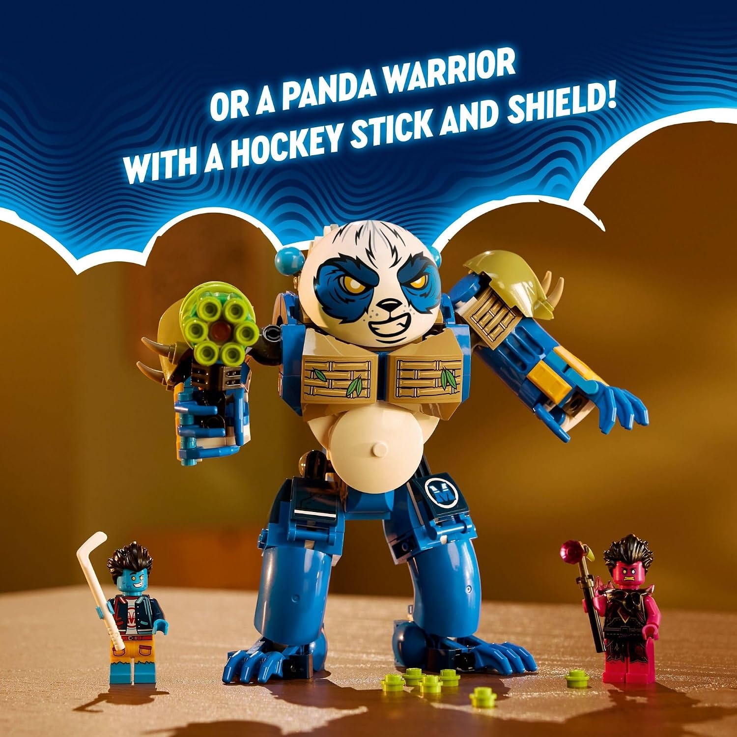 image:imageLEGO DREAMZzz Logan The Mighty Panda Animal Toy with 2 Minifigures Included Rebuildable Animal Playset Creative Gift for Kids Ages 7 and up 71480