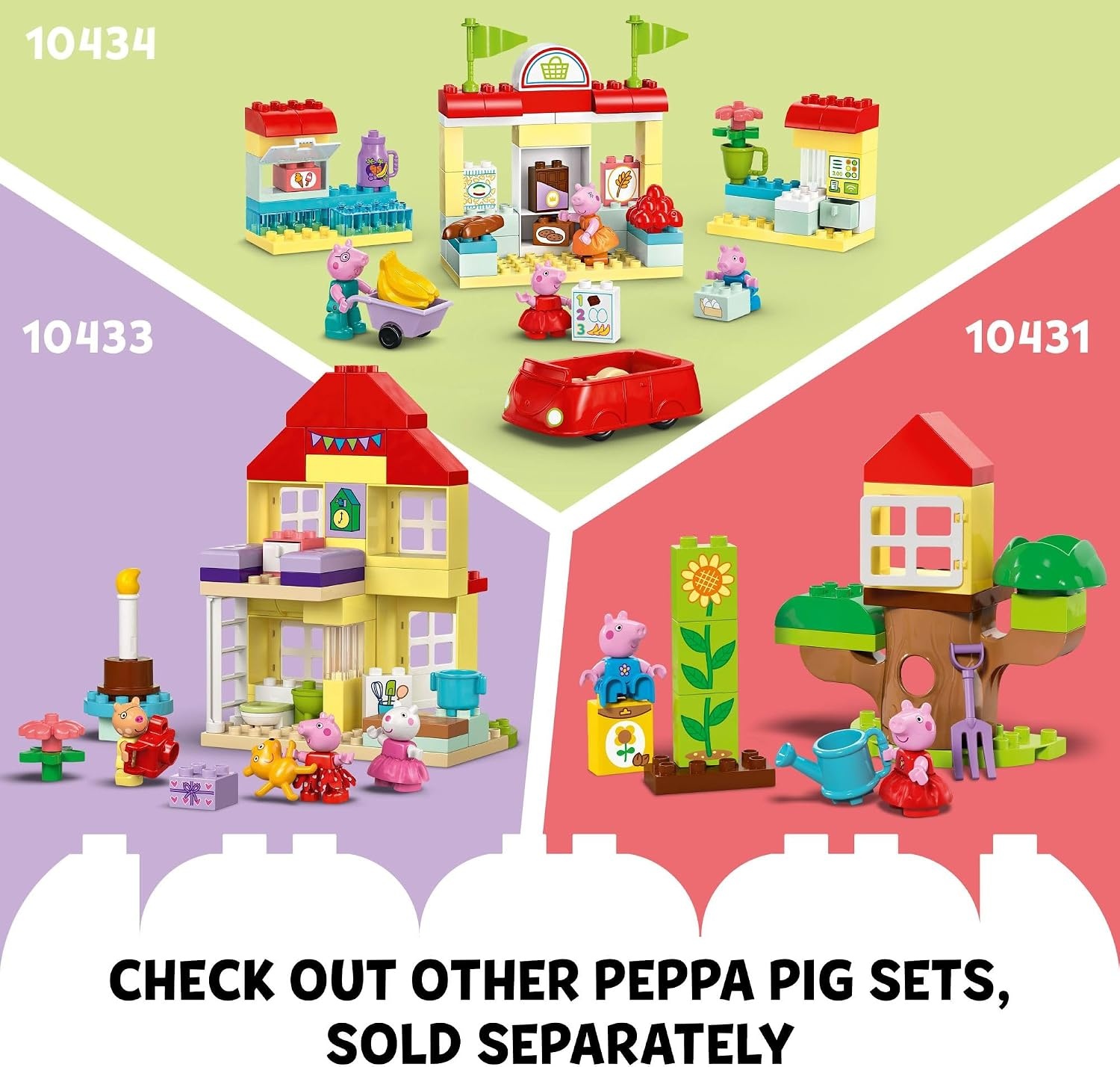 image:imageLEGO DUPLO Peppa Pig Boat Trip Bath Toy Building Block Learning Set for Preschool Kids with 2 Peppa Pig Figures Included Water Toy Gift Idea for Toddlers Ages 2 and Up 10432