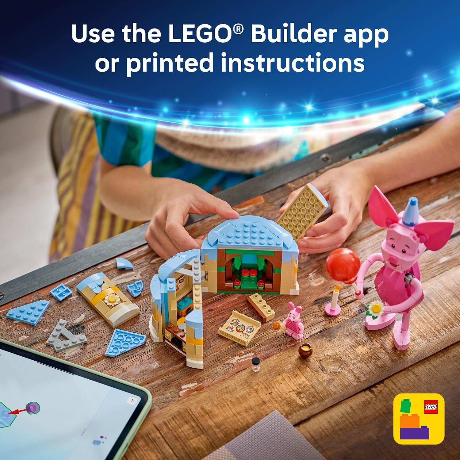 image:imageLEGO Disney Piglets Birthday Fun Building Toy Winnie The Pooh Toy for Girls amp Boys Ages 9 Gift for Birthdays Kids Room Decor 43305
