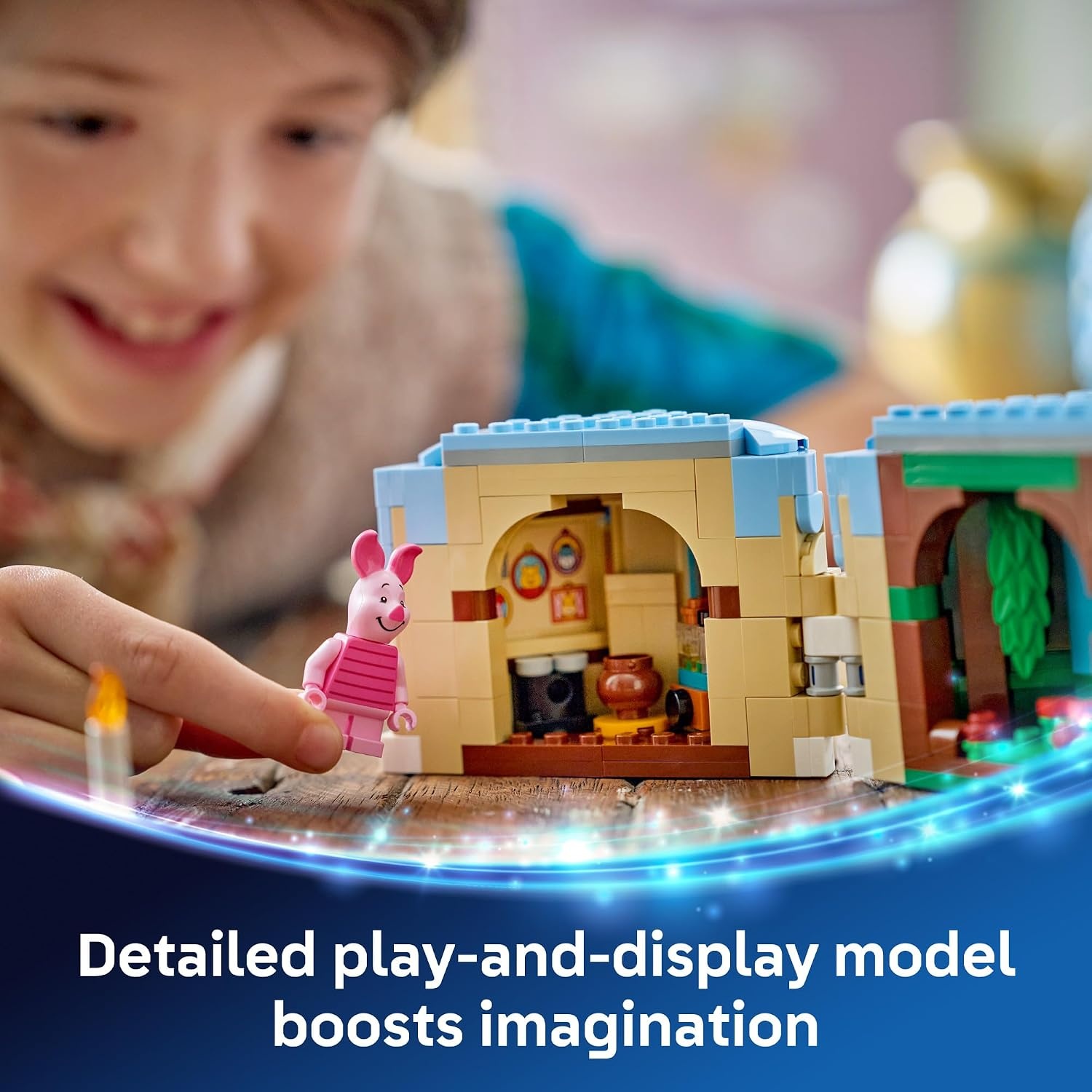 image:imageLEGO Disney Piglets Birthday Fun Building Toy Winnie The Pooh Toy for Girls amp Boys Ages 9 Gift for Birthdays Kids Room Decor 43305