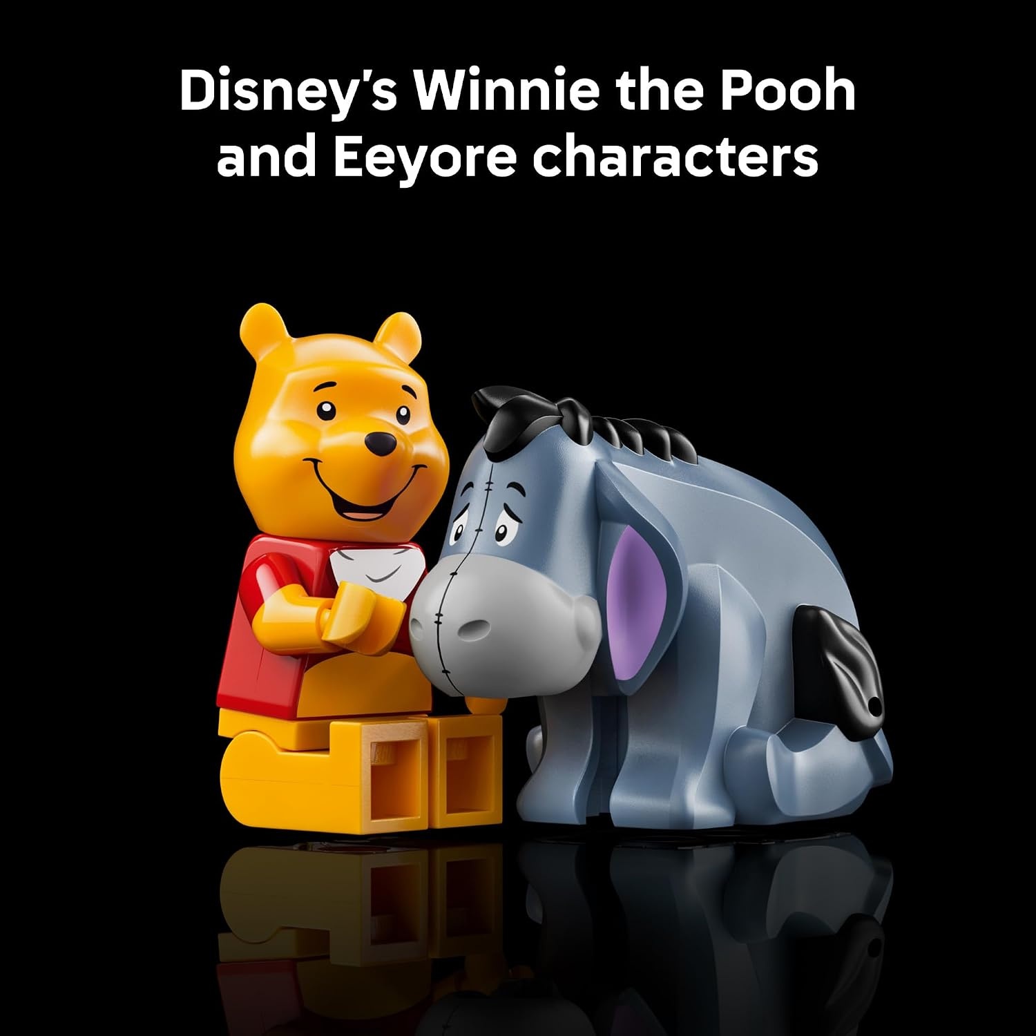 image:imageLEGO Disney Winnie The Pooh Building Set Home Office or Book Shelf Decor for Adult Fans Ages 18 WEeyore Figure Collectible Disney Gift 43300