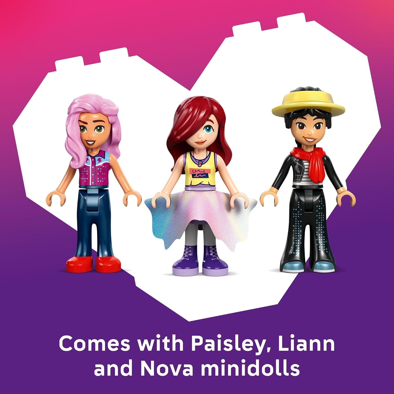 image:imageLEGO Friends Heartlake City Fashion Show Building Toy for Girls amp Boys Pretend Play Set for Kids Ages 7 WPaisley Liann amp Nova Minidolls amp Accessories Gift Idea for Birthdays 42685