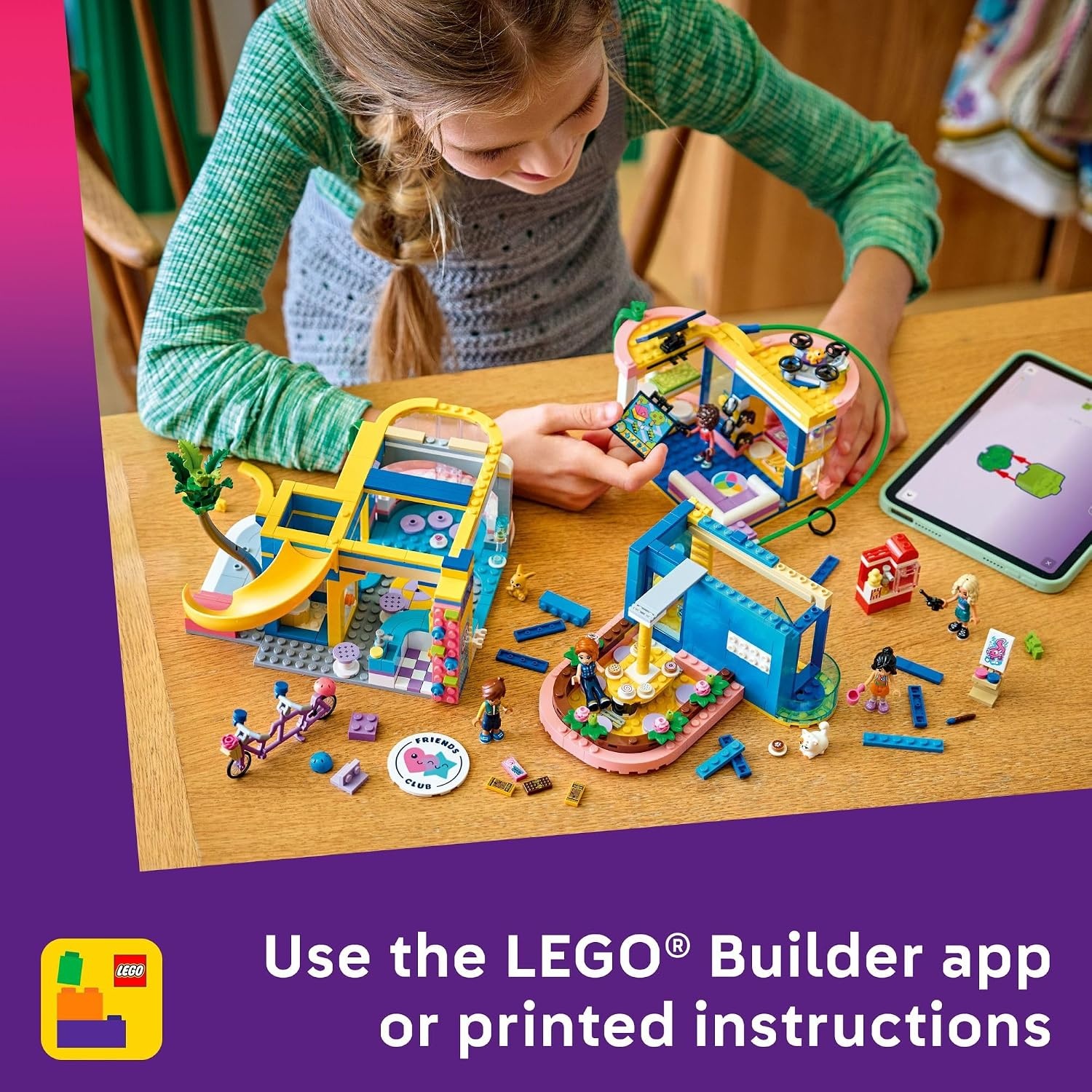 image:imageLEGO Friends Heartlake City Friends Club House Building Toy for Girls amp Boys Pretend Play Set for Kids Ages 8 W5 Minidolls 3 Toy Animals amp Accessories Gift Idea for Birthdays 42689