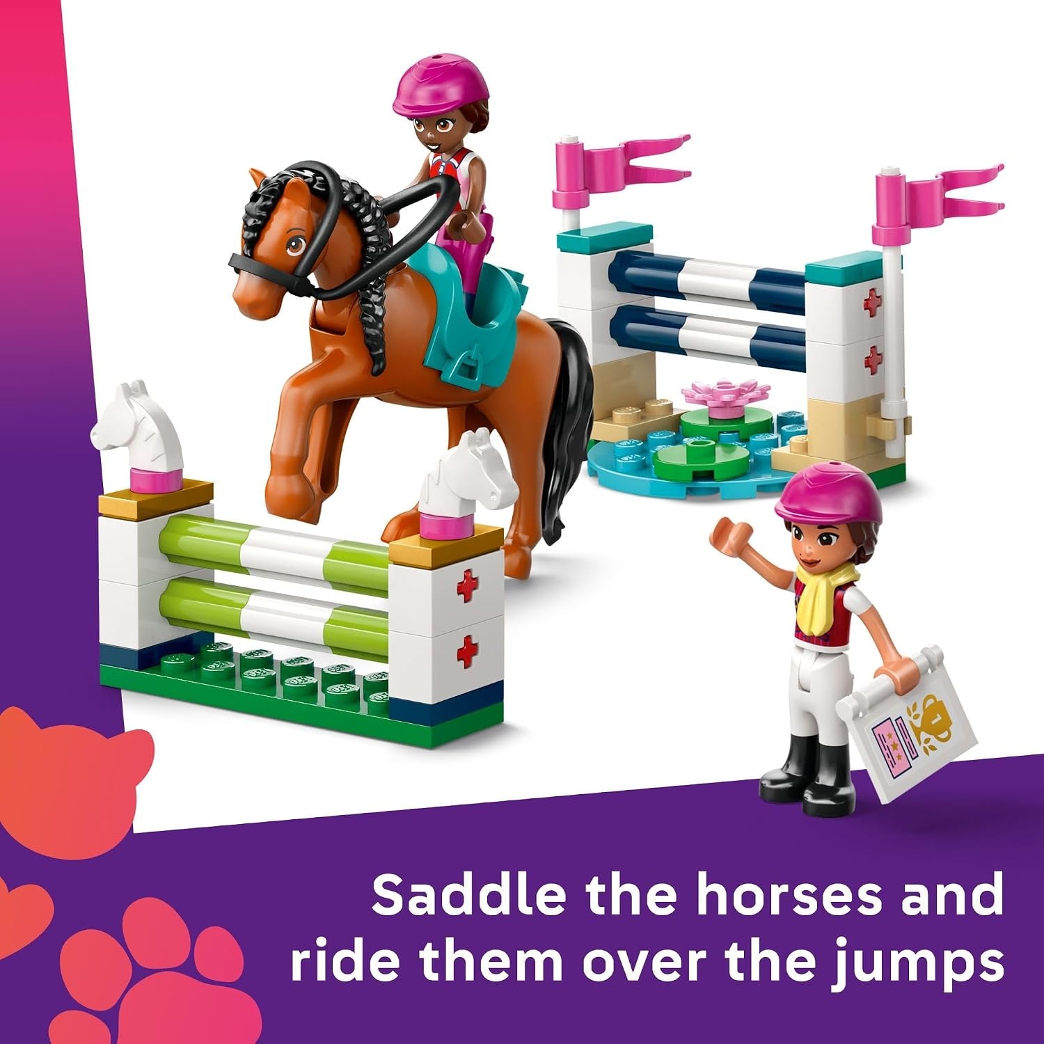 image:imageLEGO Friends Horse Stable and Riding Academy Building Toy for Girls amp Boys Pretend Play Set for Kids Ages 7 W3 Minidolls Toy Animal Figures amp Accessories Gift Idea for Birthdays 42688