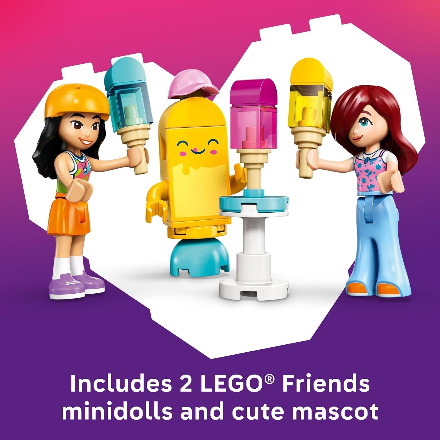 image:imageLEGO Friends Ice Cream amp Balloon Stand Building Toy for Girls amp Boys Pretend Play Set for Kids Ages 6 WLiann amp Paisley Minidolls amp Accessories Gift Idea for Birthdays 42692