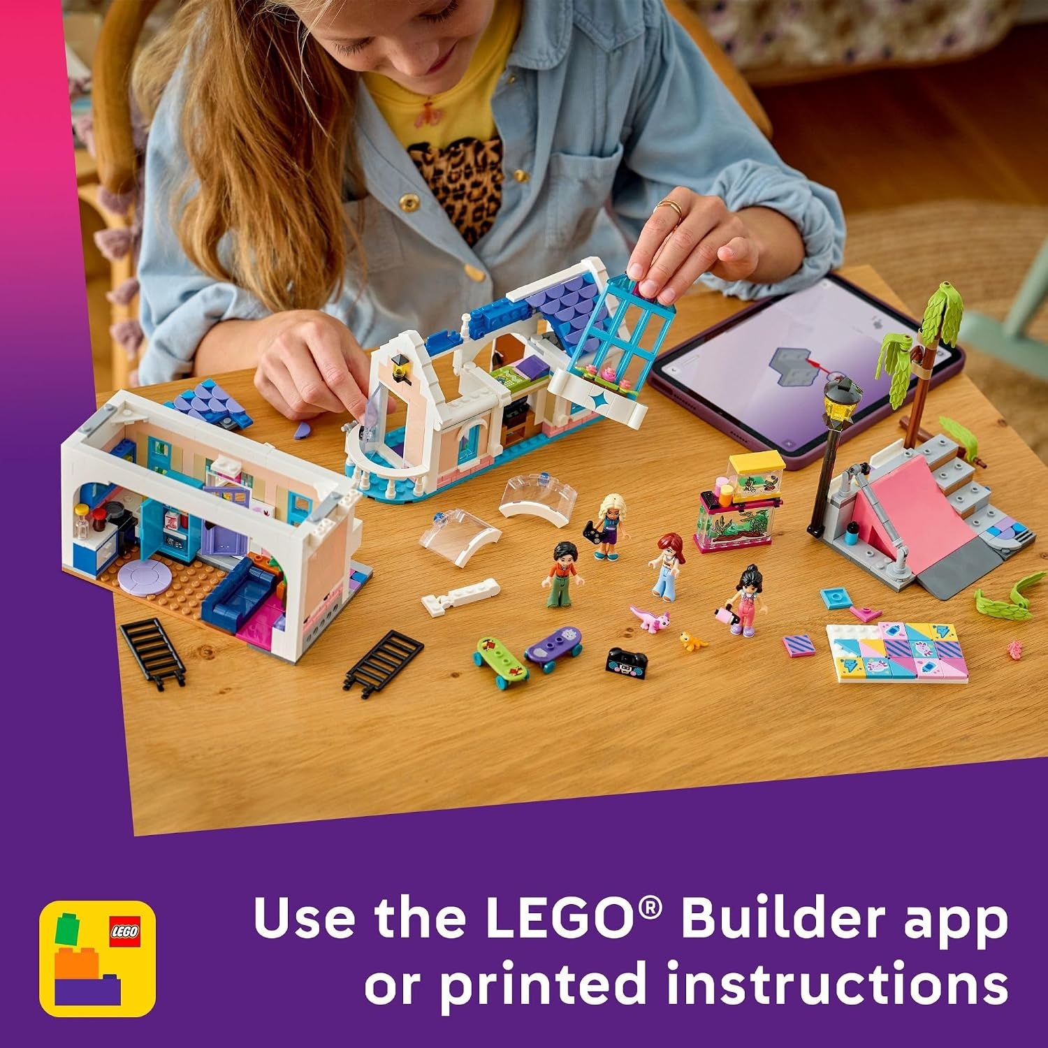image:imageLEGO Friends Lianns Family House Building Toy for Girls amp Boys Pretend Play Set for Kids Ages 7 W4 Minidolls 2 Toy Pet Figures amp Doll House Accessories Gift Idea for Birthdays 42687