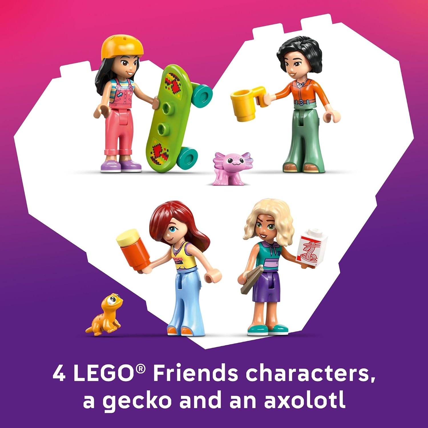 image:imageLEGO Friends Lianns Family House Building Toy for Girls amp Boys Pretend Play Set for Kids Ages 7 W4 Minidolls 2 Toy Pet Figures amp Doll House Accessories Gift Idea for Birthdays 42687