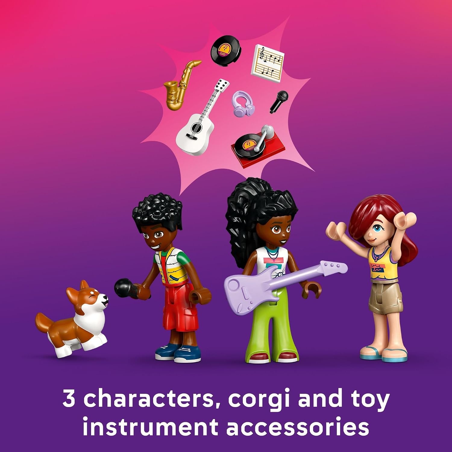 image:imageLEGO Friends Music Store amp Apartment Building Set Interactive Storytelling Playset for Girls amp Boys Ages 7 Includes Marimba the Corgi Toy Gift Idea for Birthdays and Music Lovers 42653